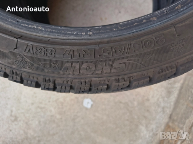 205 45 17 два броя зимни гуми, снимка 8 - Гуми и джанти - 51622204