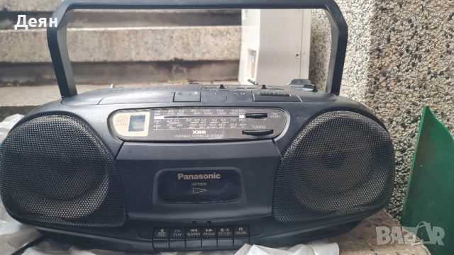 Panasonic cd kaset радио , снимка 4 - Радиокасетофони, транзистори - 52794522