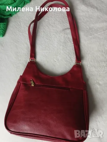 Дамска червена чанта, снимка 7 - Чанти - 49325918