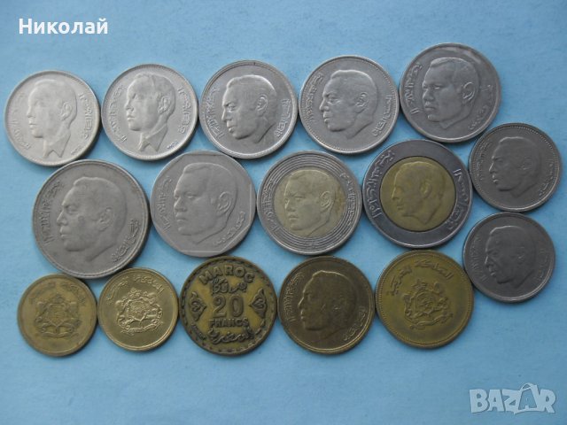 Лот монети Мароко, снимка 5 - Нумизматика и бонистика - 41472223