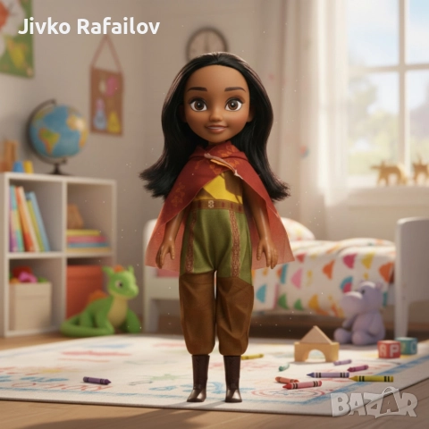 Кукла Рая със шапка и музика – Коледен подарък, който носи радост и магия, снимка 3 - Кукли - 52906624