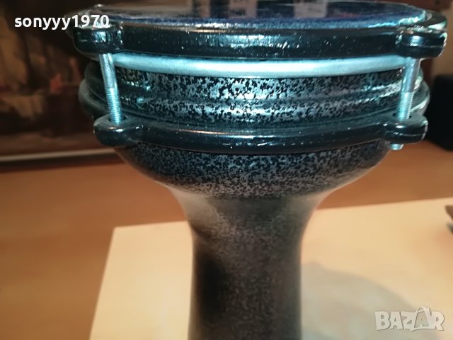 тарамбука от сирия 30х20см шагре-пръскана 0305230850, снимка 3 - Ударни инструменти - 40570722