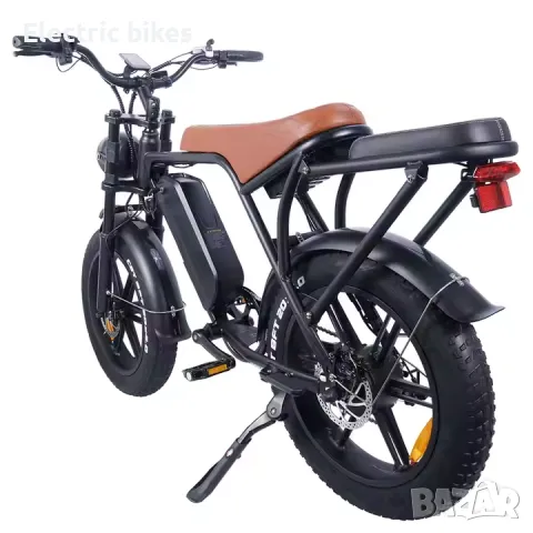 Електрически велосипед, Electric V8, 750W, 15.AH, Кафяв цвят, снимка 2 - Велосипеди - 47388040