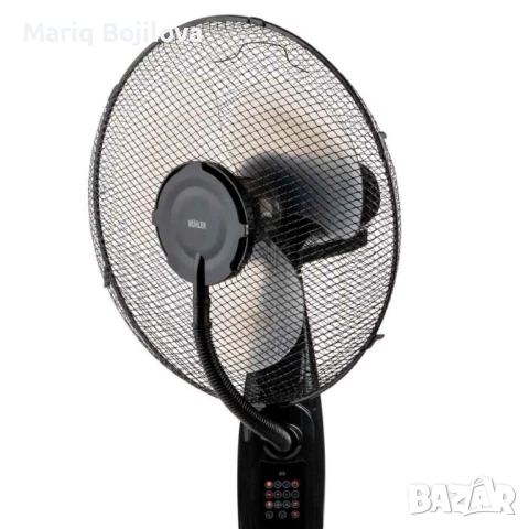 Вентилатор с водна мъгла 16'', 75W, LED, дист. упр-е, снимка 8 - Вентилатори - 50554428