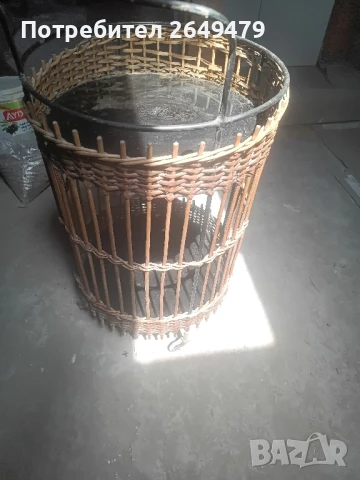 Продава се ратанова количка с колела – стилна и практична за вашата градина!, снимка 4 - Градински мебели, декорация  - 51234782