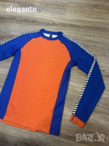 Мъжко ! Helly Hansen Warm Ice Crew  MERINO Wool baselayer , L  размер, снимка 3 - Спортни дрехи, екипи - 52919367