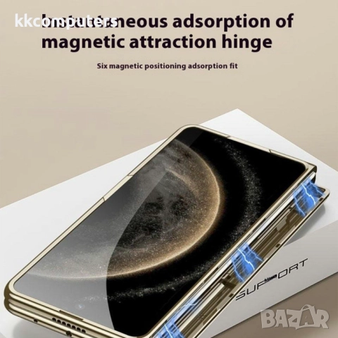 Huawei Mate X6 GKK Integrated Magnetic / View Window/ HD Tempered Glass Калъф и Протектор, снимка 4 - Калъфи, кейсове - 51955277
