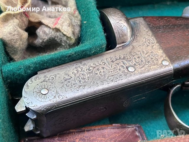 Английска успоредка 12калибър, снимка 7 - Ловно оръжие - 41025045