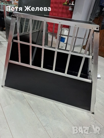 Алуминиева клетка за куче JUSKYS/GERMANY (90/70/66см), снимка 11 - За кучета - 53585052