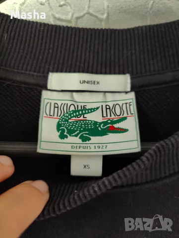 Оригинална спортна блуза Lacoste Classique, размер XS (Unisex), снимка 4 - Блузи с дълъг ръкав и пуловери - 56086923