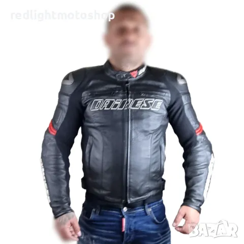 №4697 Dainese Кожено мото яке, снимка 1 - Аксесоари и консумативи - 49382494