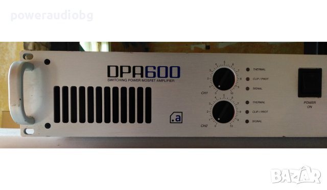 Висококачествен MosFet усилвател Ecler DPA 600, снимка 2 - Ресийвъри, усилватели, смесителни пултове - 40383001