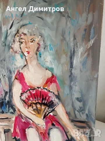 Маслена картина , снимка 5 - Картини - 51745238