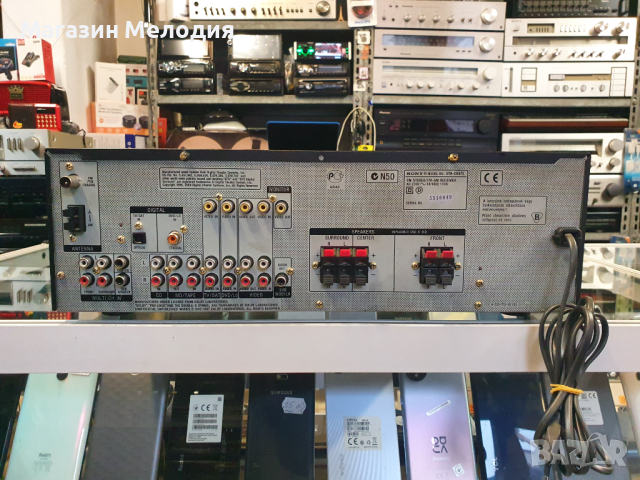 Ресийвър SONY STR-DE475 Black перфектно техническо и много добро визуално състояние., снимка 8 - Ресийвъри, усилватели, смесителни пултове - 44840642