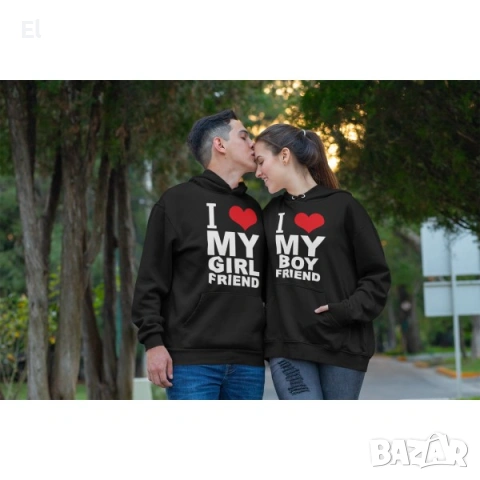 Комплект суичъри I Love, снимка 2 - Суичъри - 53422421