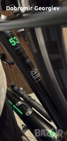 Продавам Cube Attain 2018 Road Bike – размер рамка 53 см, Shimano Claris, в отлично състояние (10/10, снимка 5 - Велосипеди - 53811183