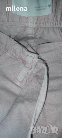 Нов бледо-розов панталон на Зара, снимка 4 - Панталони - 51447955