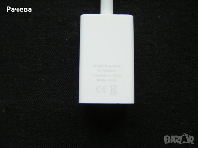 Адаптер Apple USB-C към USB А1632, снимка 3 - USB кабели - 34080846