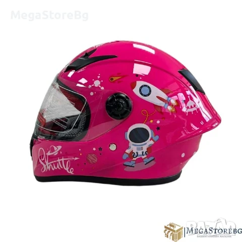 Детска каска 506 - размер М - Розово, снимка 4 - Аксесоари и консумативи - 50526621