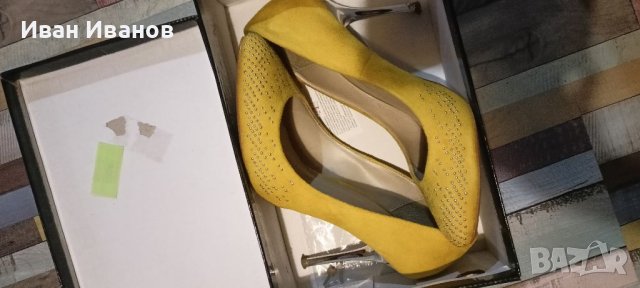 Дамски официални обувки с ток 39-ти номер, снимка 2 - Дамски обувки на ток - 41533500