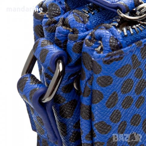 LIU JO 🍊 Чанта с животински мотиви в синьо нова с етикети, снимка 8 - Чанти - 35773107