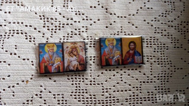 Диптих, снимка 2 - Икони - 40705683