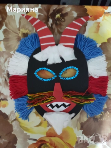 Детски кукерски маски