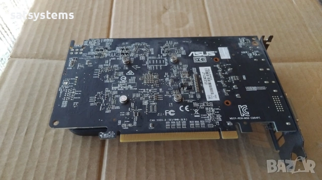 Видео карта AMD Radeon Asus HD RX550 2048MB GDDR5 128bit PCI-E, снимка 7 - Видеокарти - 53133827