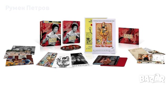 LUXURY SPECIAL EDITION - 4K + Blu Ray Steelbook - ENTER THE DRAGON - BRUCE LEE, снимка 2 - Blu-Ray филми - 42244931