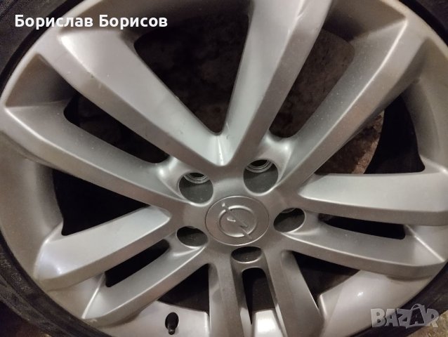 Комплект гуми с джанти за Опел Астра Н и Зафира 5*110*17, снимка 8 - Гуми и джанти - 41628671