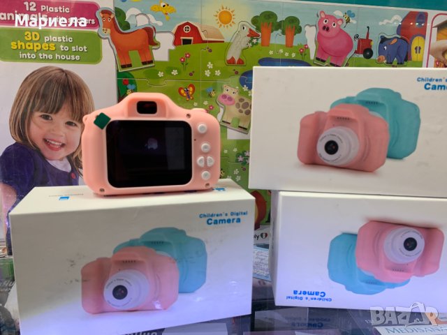Дигитален Детски фотоапарат / Розов Детски Фотоапарат с Игри, снимка 5 - Други - 44252524