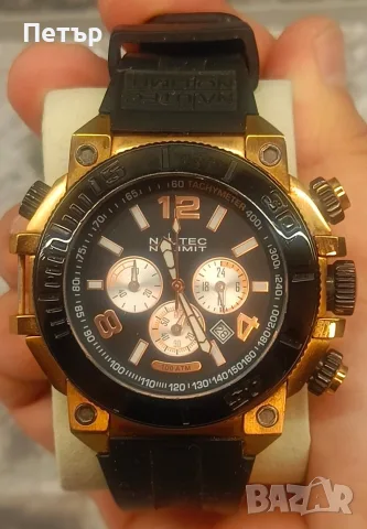 Масивен мъжки хронограф Nautec No Limit (Ref. 114477), снимка 6 - Мъжки - 55946059