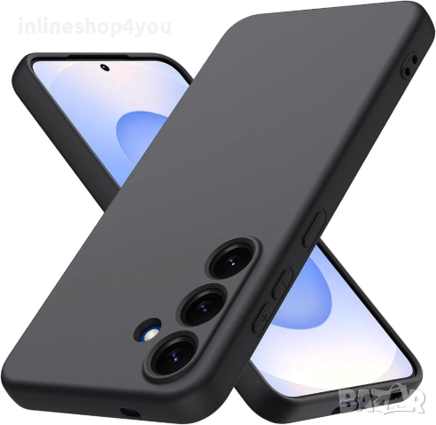 Матов Силиконов Кейс за Samsung Galaxy S25+ Plus, снимка 3 - Калъфи, кейсове - 52647506