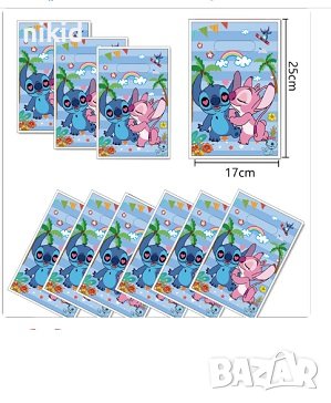 Стич Stitch 10 бр торбички за лакомства подарък рожден ден парти, снимка 4 - Други - 35352954