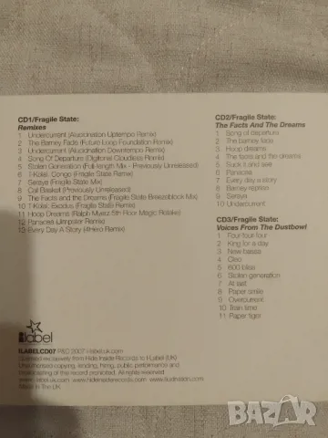 Fragile State ‎– Remixes/Classics - оригинален троен диск музика, снимка 2 - CD дискове - 49405442