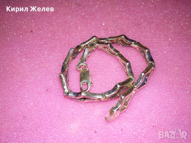 АРТИСТИЧНА СРЕБЪРНА ГРИВНА СРЕБО 925 МАЙСТОРСКА РЪЧНА ИЗРАБОТКА ВИНТИДЖ ПЛЕТКА 41893, снимка 5 - Гривни - 44316884