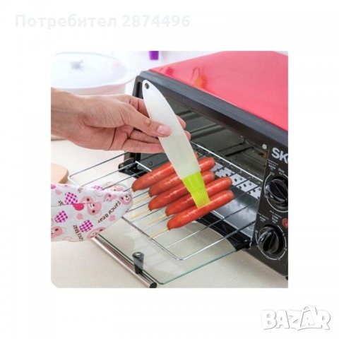 01516 СИЛИКОНОВА ГОТВАРСКА ЧЕТКА С ПЪЛНИТЕЛ, снимка 5 - Други стоки за дома - 35736992