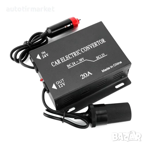Конвертор 24V – 12V 20A – NA201, снимка 2 - Аксесоари и консумативи - 56053359
