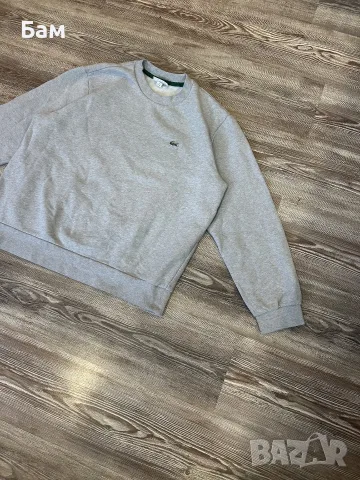 Мъжка!Lacoste Crewneck Logo размер ХЛ, снимка 2 - Пуловери - 56106290