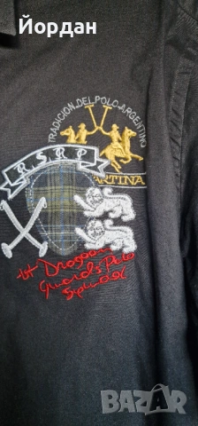 Мъжка риза – LA MARTINA размер – L, снимка 5 - Ризи - 53289687