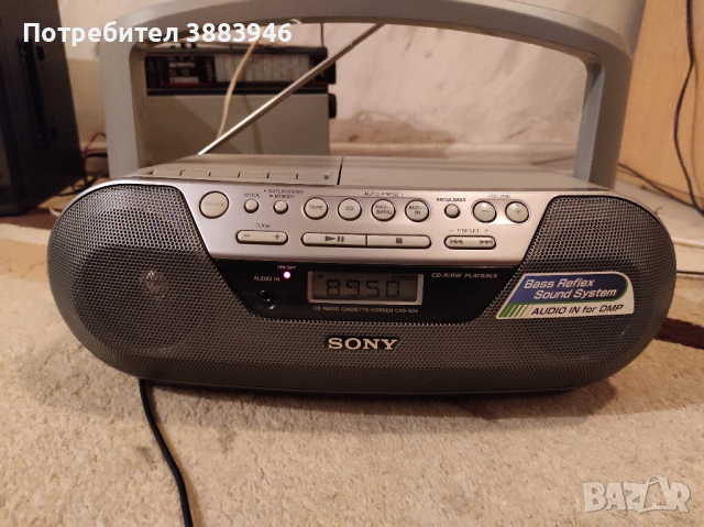 Sony cd tyn.kase., снимка 1 - Радиокасетофони, транзистори - 44795989