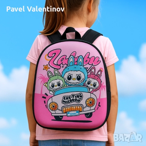 Детски раници Labubu – удобство, стил и настроение за всяко дете, снимка 9 - Раници - 51322051