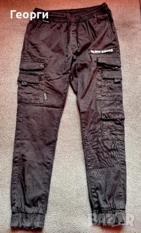 Карго панталон Black squad, снимка 2 - Панталони - 49792420