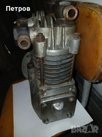 Продавам употребяван двуцилиндров компресор за ЮМЗ, снимка 4 - Селскостопанска техника - 53668429