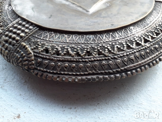 Голям стар тас, снимка 5 - Антикварни и старинни предмети - 53490451