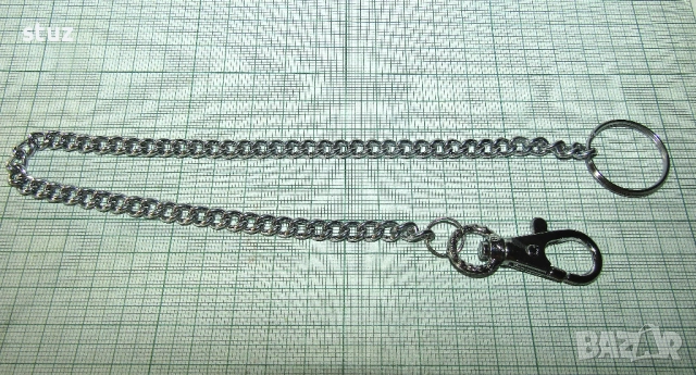 Верижка/кюстек за джобен часовник, или ключове, снимка 4 - Други - 51446375