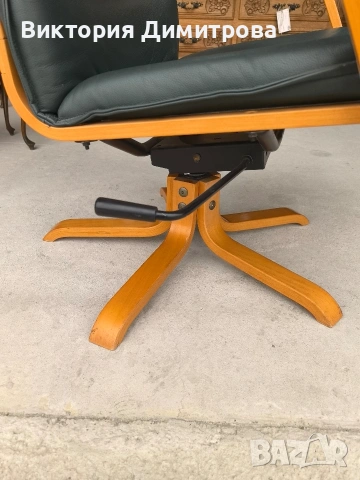 Релакс кресло POÄNG IKEA (код 01-064), снимка 8 - Дивани и мека мебел - 53575788