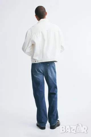 МЪжки дънки HM Straight Regular Jeans -размер 29/30, снимка 4 - Дънки - 56241919