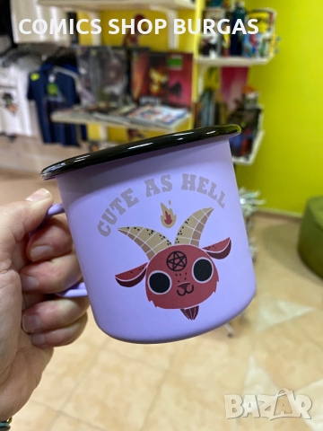 Емайлирана МАТОВА ретро чаша - КАНЧЕ, снимка 5 - Чаши - 34786750