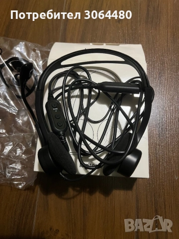 Слушалки Logitech нови, снимка 3 - Слушалки за компютър - 53181156